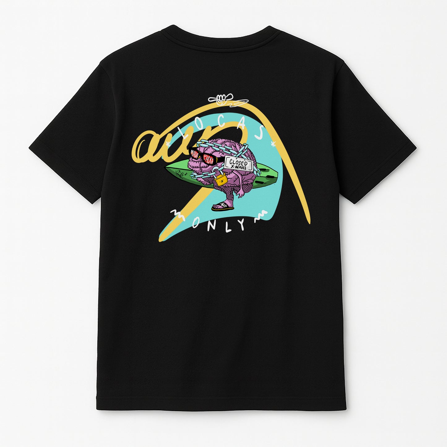 Camiseta orgánica unisex surf