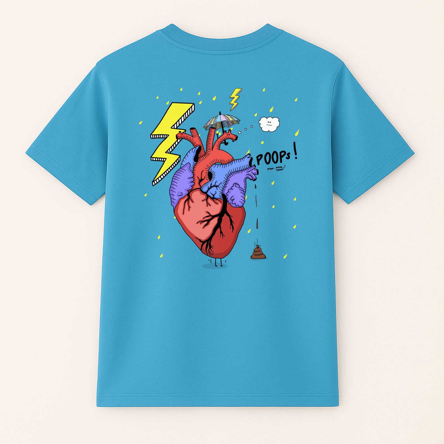 Camiseta unisex ecológica Corazón