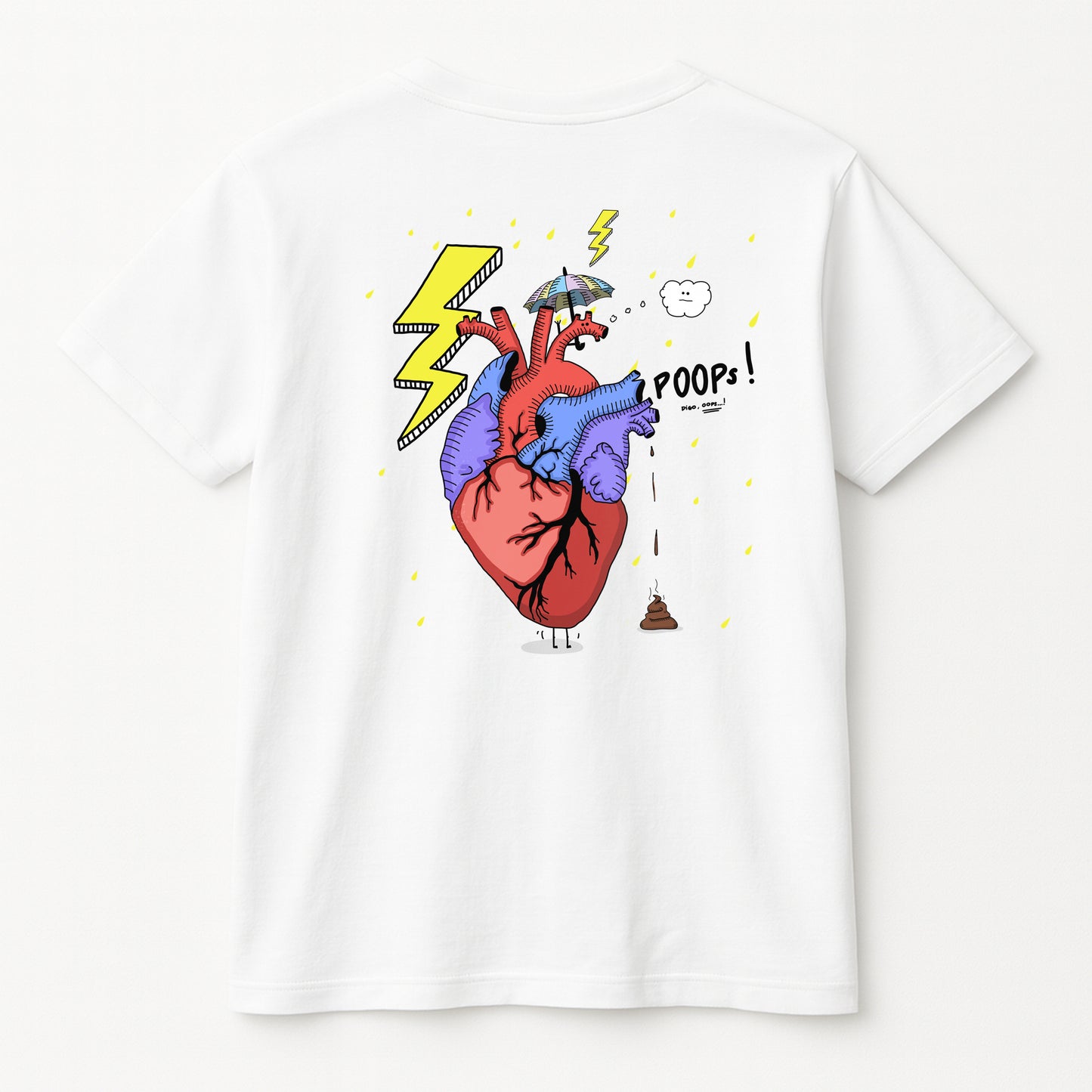 Camiseta unisex ecológica Corazón
