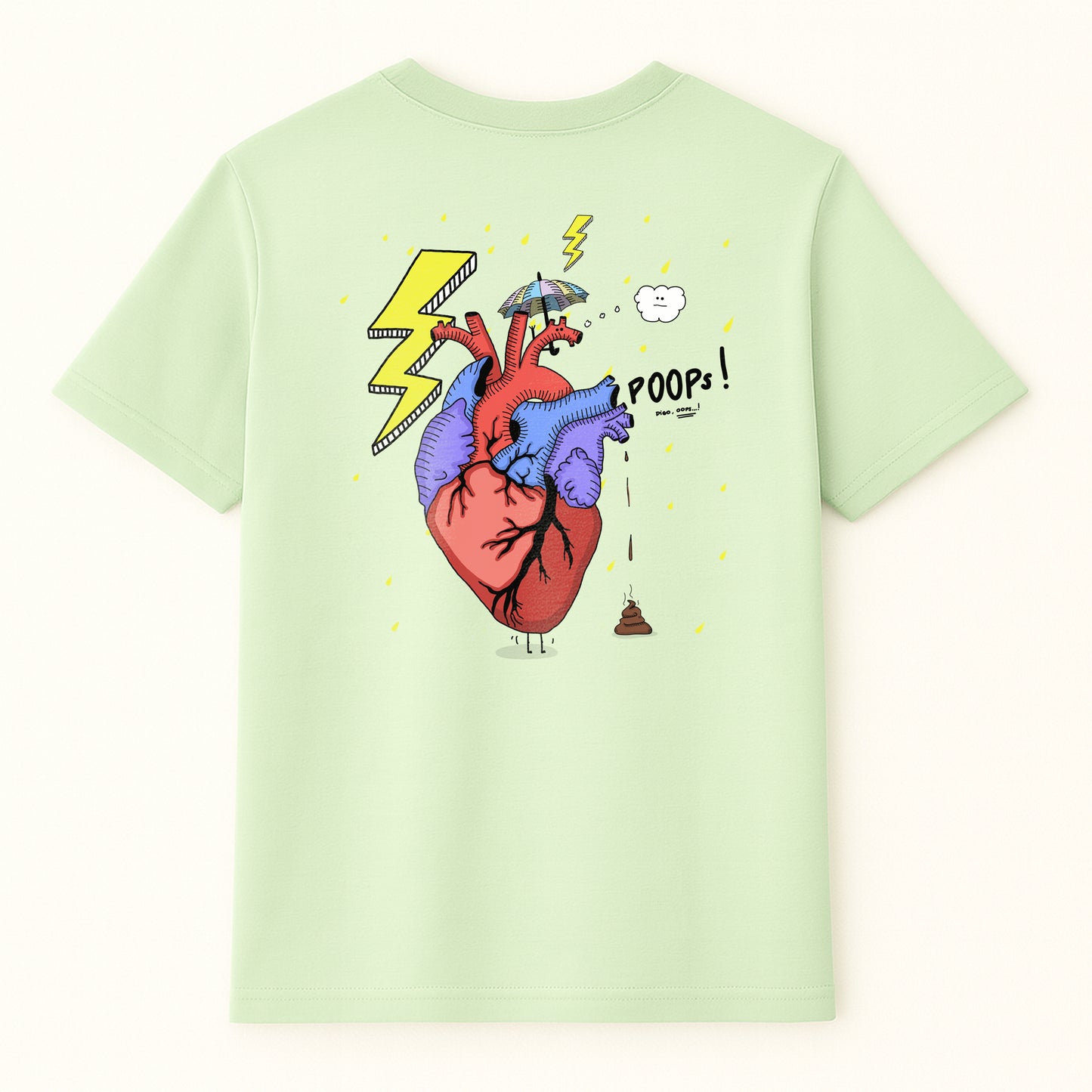 Camiseta unisex ecológica Corazón