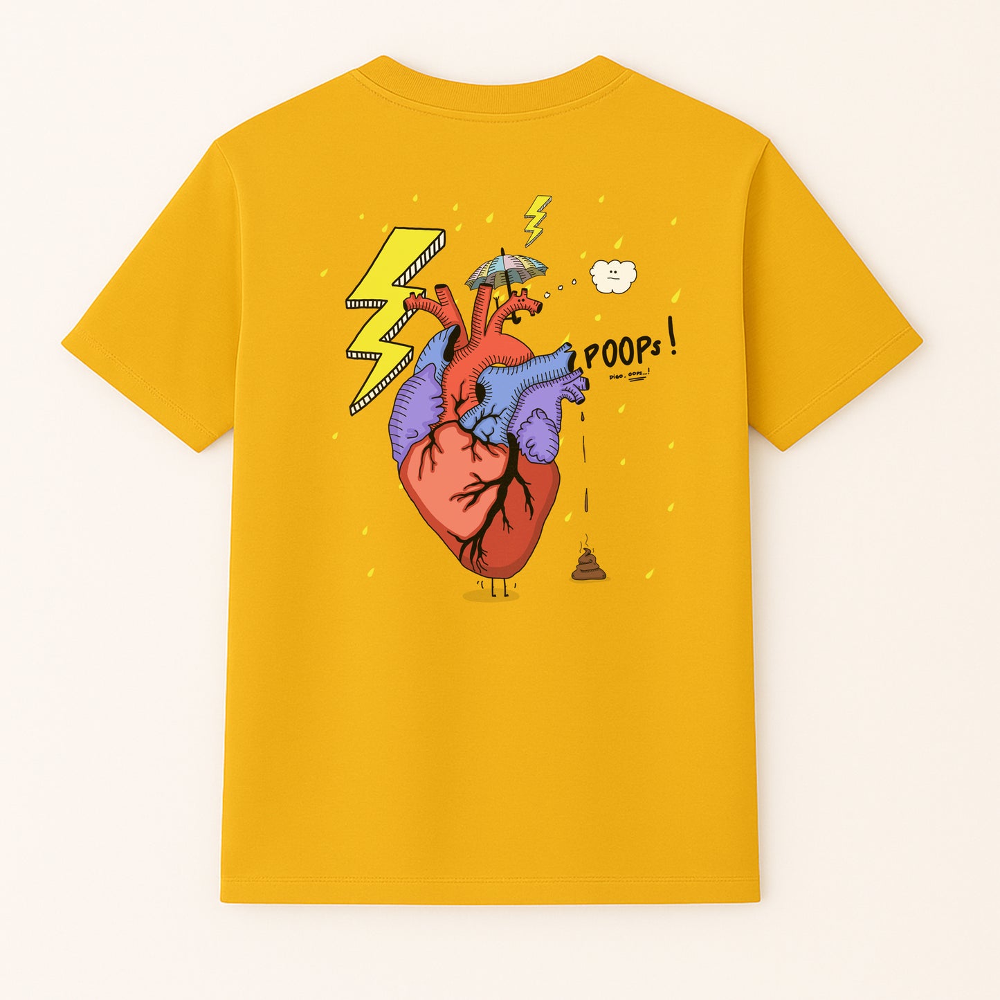 Camiseta unisex ecológica Corazón