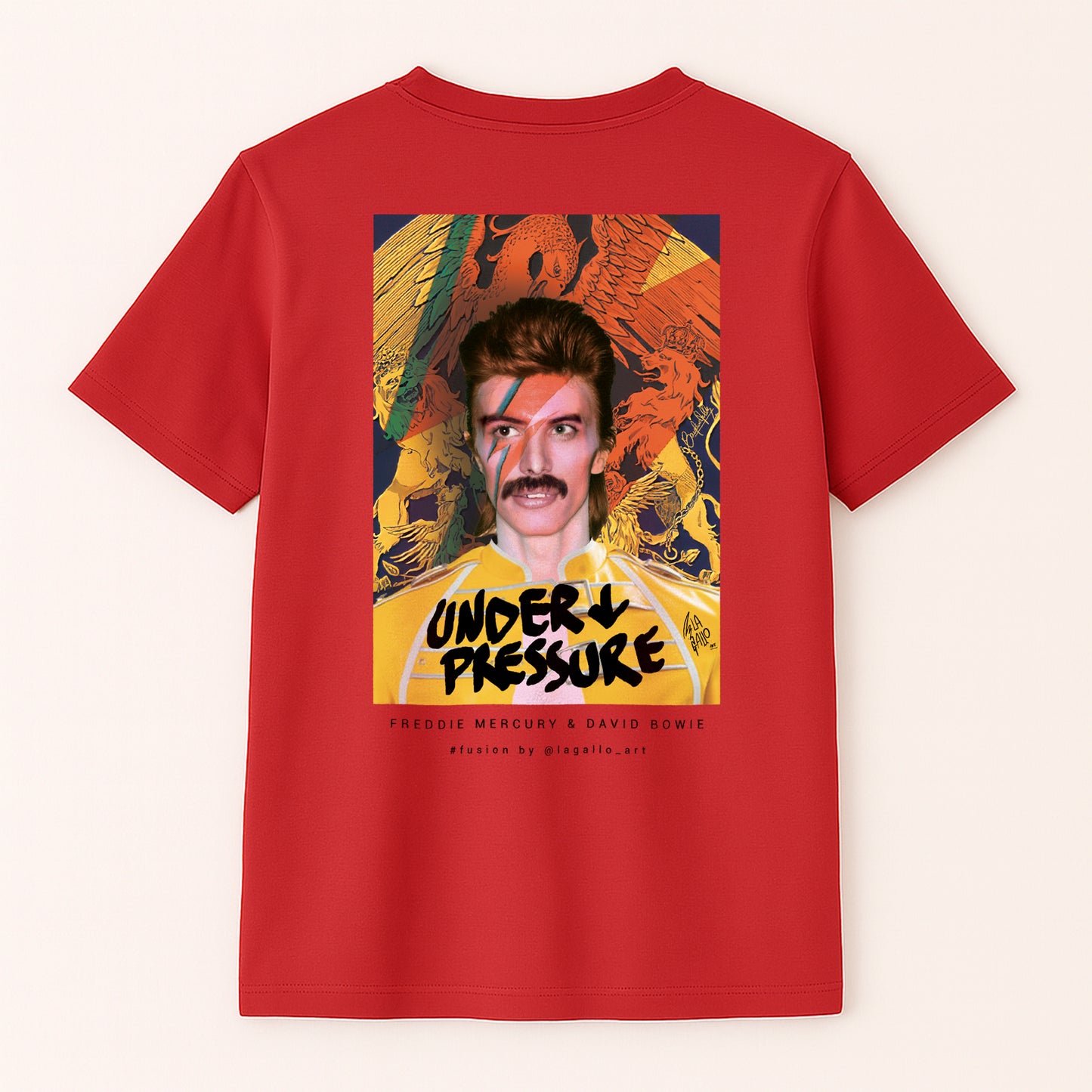 Camiseta orgánica unisex Freddie Bowie
