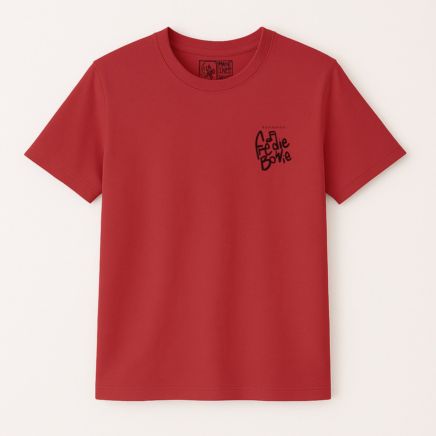Camiseta orgánica unisex Freddie Bowie