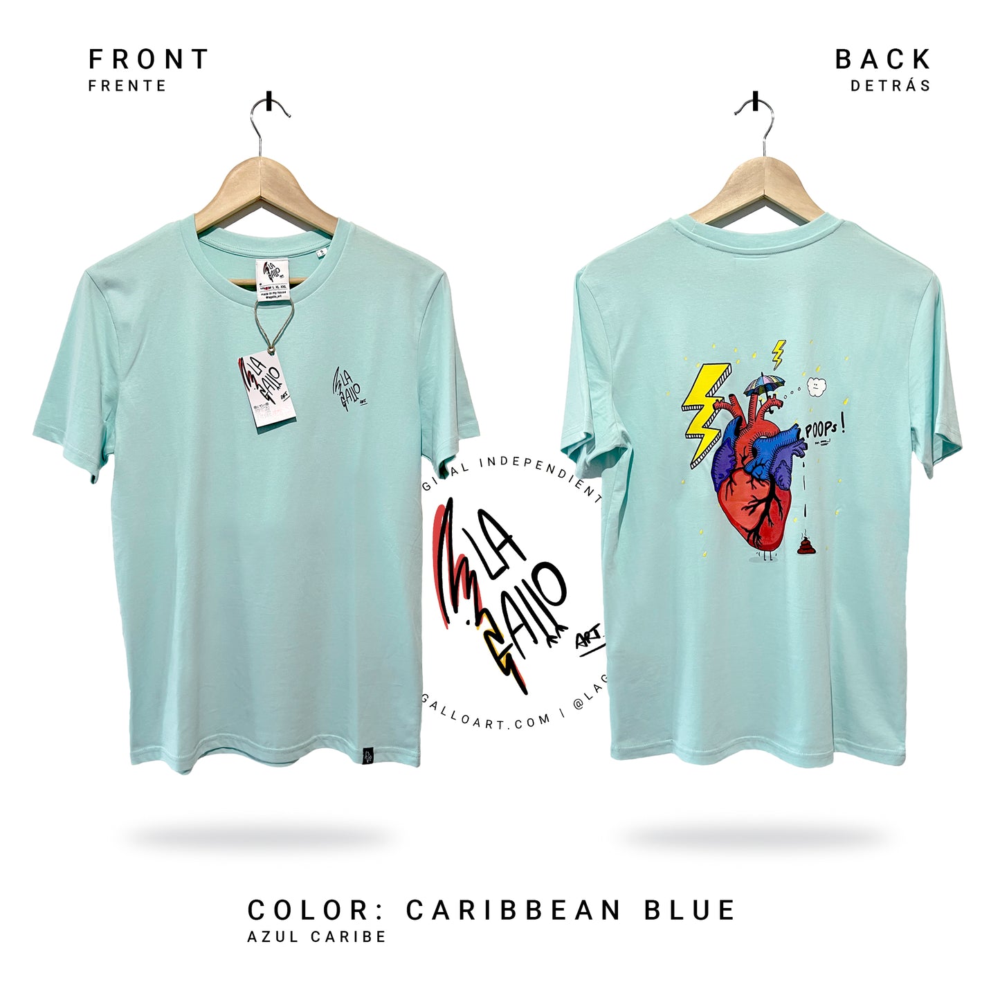 Camiseta corazón