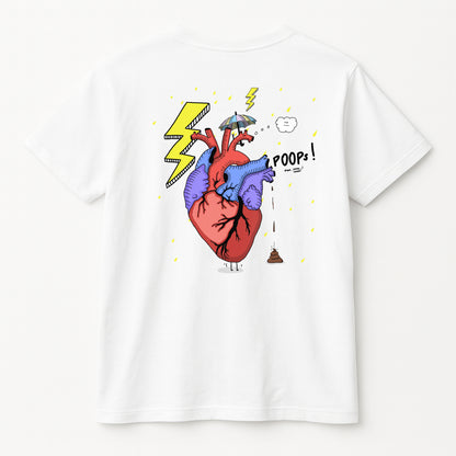 Camiseta unisex ecológica Corazón