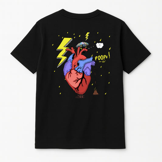 Camiseta unisex ecológica Corazón