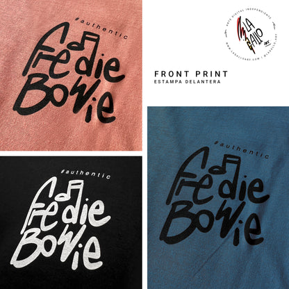 Camiseta orgánica unisex Freddie Bowie