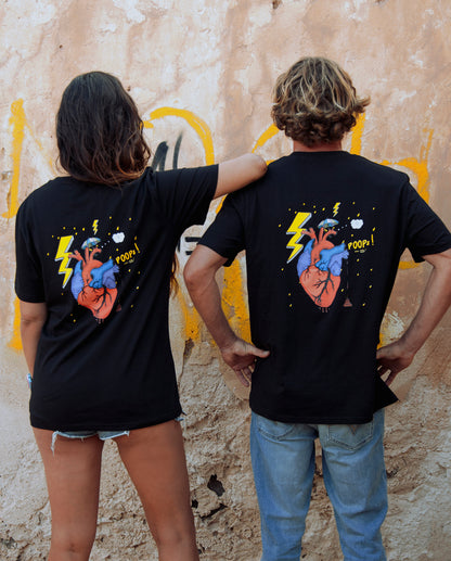 Camiseta unisex ecológica Corazón